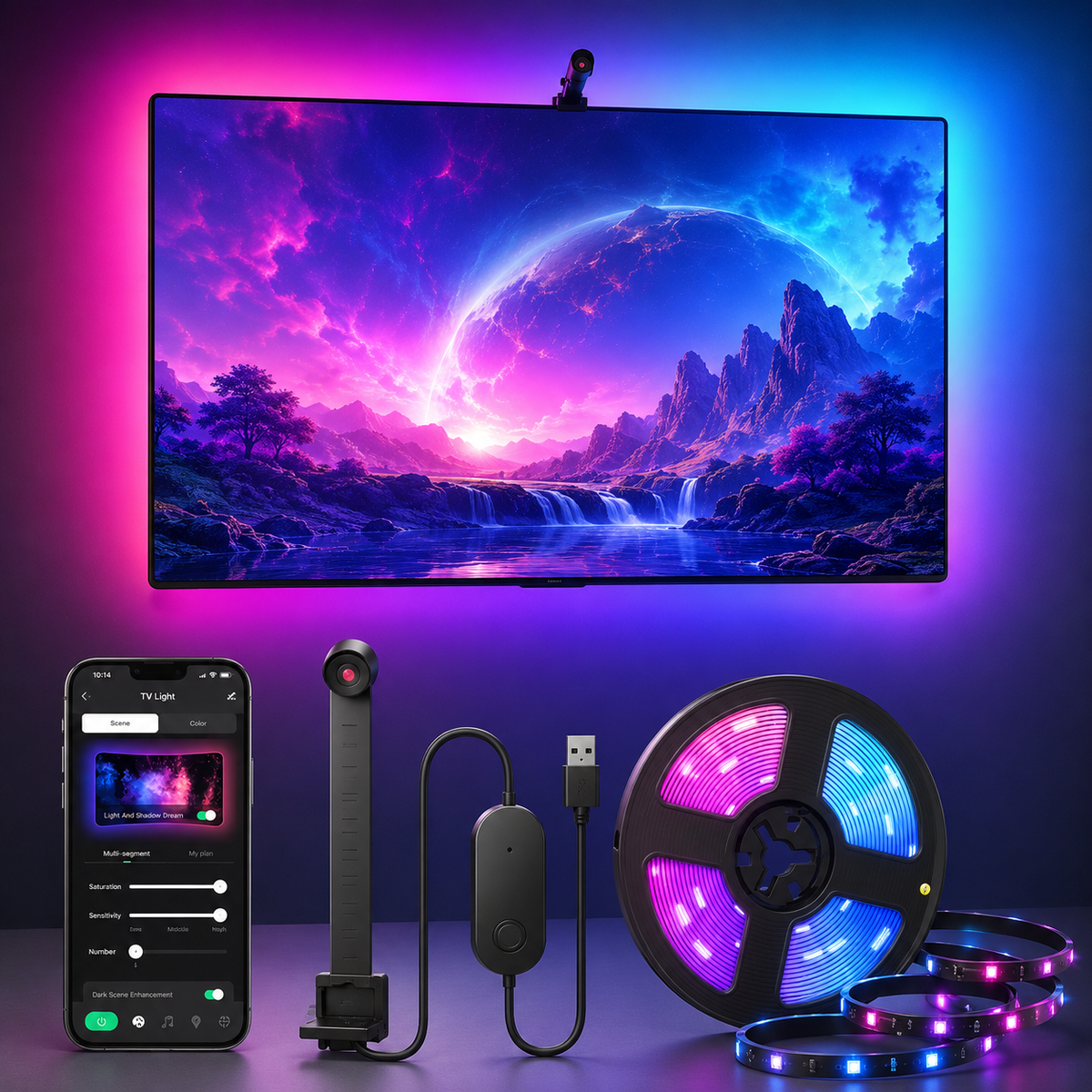 🚨 FLASH SALE - TheatreGlow™ Ambient Smart Sync Lights
